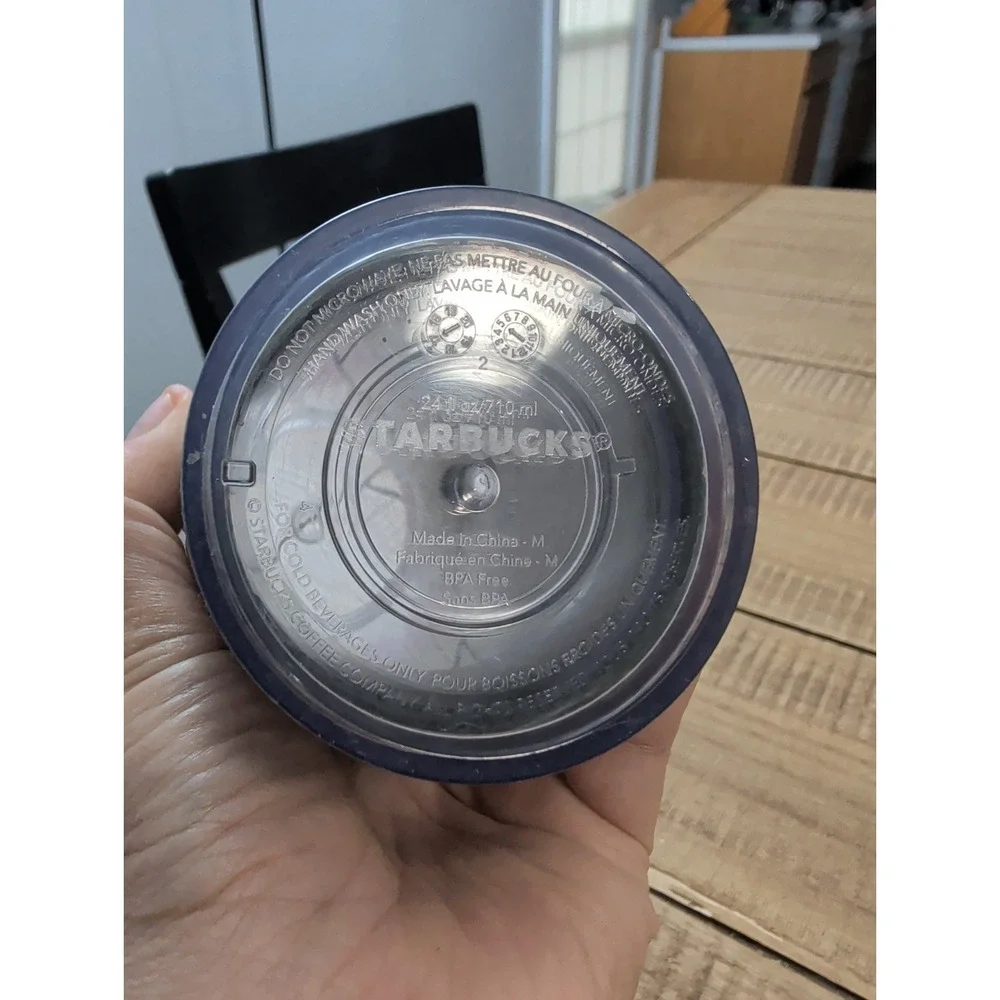 Starbucks silver sequins